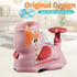 Outdoor Toys for Kids Ages 4-8, Flying Disc Launcher Toy for Kids with 8 Flying Discs 2 Net Pockets Kids Outside Toys for 4 5 6 7 8 Years Old Kids...