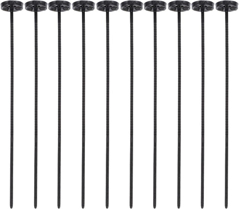 10pcs No Sew Instant Buttons Plastic No- Sewing Buttons Easy Drawstring Threader Flexible Needle Drawstring Replacement Tool for Jackets Needle- S...