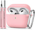 AirPods 3rd Gen Case Cover 2021 with Cleaner Kit,Soft Silicone Protective Case for Apple AirPods 3rd Generation Charging Case with Keychain,Shockp...