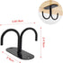 Mocoum Under Cabinet Mug Hooks, Rustic Mug Organizer Rack Coffee Cup Holder Mug Rack Under Shelf Hanging Hooks Rack for Mugs, Coffee Cups and Kitc...