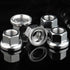 6pcs Bike Wheel Hub Nut Bike Flanged Axle Nut 3 Sizes M8/3/8"/M10 for Front and Rear Bike Wheel Mountain Bike and Kids Bike...