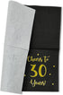 Cheers to 30 Years Cocktail Napkins | Happy 30th Birthday Decorations for Men and Women and Wedding Anniversary Party Decorations | 50-Pack 3-Ply ...