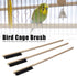 3PCS Bird Cage Cleaning Brush with Long Handle Wooden for Parrots...