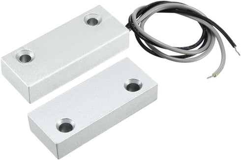 uxcell Rolling Door Contact Magnetic Reed Switch Alarm with 2 Wires for N.O. Applications MC-52...