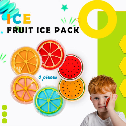 Kids Ice Pack, Hot or Cold Pack Gel Cooling Pad, Reusable for Injuries Medical Health,Swelling and Pain Relief, Tired Eyes, Child Injury, Headache...