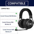Virtuoso XT Earpads - Replacement Earpad for Corsair Virtuoso Gaming Headset,Hybrid Fabric Cooling Gel,High-Density Noise Isolation Foam, Added Th...