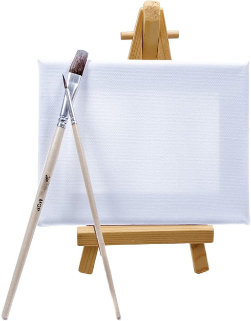 7.5 Inch Mini Wood Display Easel, 10 Pcs Tabletop Easels for Displaying Photos, Picthres...
