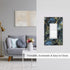 Abstract Navy Blue Marble 1 Gang Rocker/GFCI Outlet Light Switch Wall Plate Cover Faceplate Gold Grey Marble Ink Texture Decorative Faceplate Luxu...