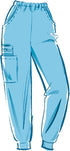 McCall's Misses' Knit Scrub Tops, Cap, Pants, and Jogger Sewing Pattern Kit, Design Code M8421, 16-18-20-22-24, Multicolor...