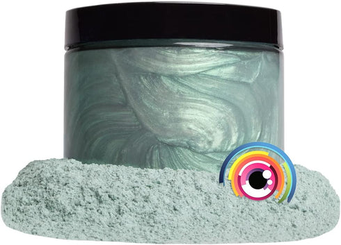 Eye Candy Pigments Premium Green Mica Powder - Gage Green (25gr) - for Epoxy, Resin, Soap, Paint, Woodworking, Acrylic Pouring, Bath Bombs, Fishin...