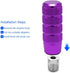 (Purple) Stick Racing JDM Manual Gear Shift Knobs for Fit Compatible with Mazda Tacoma STi Nismo 2004 Honda Accord Subaru Focus ST Miata Toyota Ad...