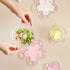 Sakura Coffee Cup Mat Kawaii Coaster 2PCS Cute Cherry Blossom PVC Home Tea Mug Pink Flower Pattern Anti-Skid Pot Bowl Pad Placemat for Desk Drink ...