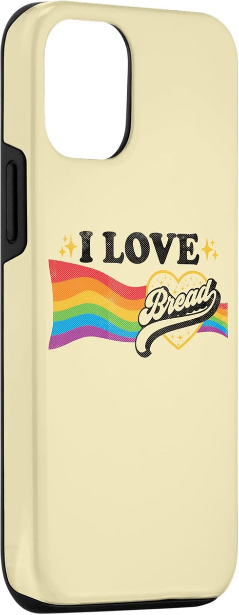 iPhone 12/12 Pro I Love Bread Homemade Maker Baker Baking Case...