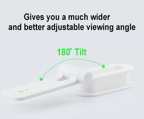 LEFXMOPHY Wall Mount for wansview Q5 / FOSCAM R4S Camera for Ceiling Outdoor Mounting Bracket Base 180 Degree Adjustable Shelf Stand...