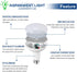 Recessed Light Bulbs 2700K Warm White,BR/R30 Led Lighting Bulbs,12W=100W, E26 Base, Dimmable, Indoor Flood Light for Cans - Energy Saving Light Bu...
