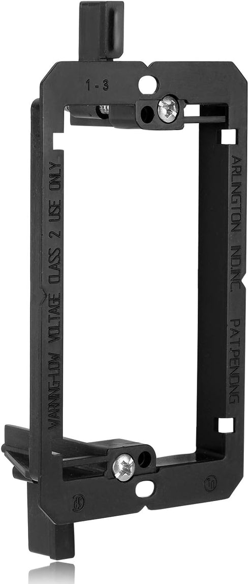 Brush Wall Plate Decora Style, Cable Pass Through Insert for Wires, Single Gang Cable Access Strap, Wall Socket for HDTV, HDMI, Wall Cables Brush ...