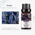 Grape Essential Oil Organic Plant & Natural Pure Grape Oil for Diffuser, Humidifier, Massage, Bath, Skin & Hair Care-2 Pack x10ml...