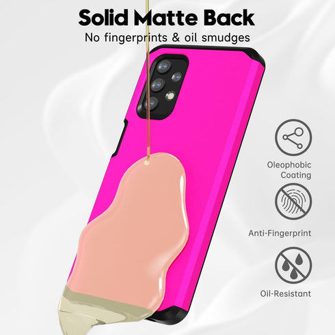 oakxco Slim Protective Case for Samsung Galaxy A23 5G/ 4G, Military-Grade Soft Silicone Rubber & Hard Plastic, Heavy Duty Shockproof Bumper Dual L...