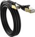 SHD Cat8 Ethernet Cable Cat8 Network LAN Cable High Speed 40Gbps 2000Mhz SFTP Patch Cord for Modem,Router,PC,Mac,Laptop-6 Feet...