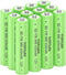 Nimh Rechargeable AAA Batteries, Ni-MH AAA 600mah 1.2V Rechargeable Batteries for Solar Lights, Outdoor Garden Lights, Remotes, Household Devices ...