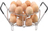 Stackable Egg Steamer Rack, BiaoGan Egg Cooking Rack with Heat Resistant Silicone Handles Compatible with Instant Pot Accessories 6,8 Quart, 18 Eg...