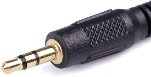 beler 0.4ft 10cm Short Right Angle 3.5mm Male to Male 3.5mm Aux Audio Cable...