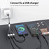 6.6Ft Long USB Cable, USB Extension Cable 1 Male to 3 Female USB Adapter Compatible with Webcam, Camera, Phone, USB hub, Mouse, Keyboard, Printer,...