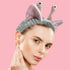 3 PACK Snail Headband for Washing Face,Snail Makeup Headband Spa Hair Bands Cute Fleece Elastic Wash Headband Hair Accessories for Women Skincare ...