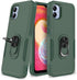 for Samsung Galaxy A04e Case with Tempered Glass Screen Protector,Dual Layer Shockproof Magnetic Kickstand Phone Case with Rotatable Ring Holder f...