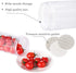 20 Pack 4oz/120ml Round Plastic Jars with Lids Empty Clear Slime Containers,Wide-Mouth Refillable Storage Containers for Cosmetics,Lotion,Food Sto...