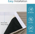 Side Door Window Curtains, Front Door Curtains for Small Window, Privacy Door Shades for Sidelight Curtains, Thermal Insulated Door Side Window Co...