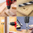 11-Pcs Wood Drill Bit Set Woodworking Brad Point Bit Set E01008...