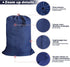 Washable Travel Laundry Bag with Drawstring (3 Pack), Large Dirty Clothes Bag Fit a Laundry Basket or Clothes Hamper, Enough to Hold 4 Loads of La...