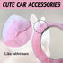 9 Pack Cute Fluffy Steering Wheel Cover, LXPKKIG Cute Universal 15 Inch (Pink)...