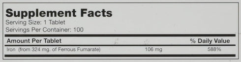 Ferrocite Tablets 100ct *Compare to Hemocyte* 324mg...