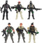 HAPTIME Military Action Figure Play Set for Kids - Army Men Soldiers Toys for Boys and Girls Ages 3-9 (SWAT Team Edition)...