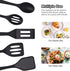Small Spatulas 5PCS, Silicone Turner Easy to Clean, Flexible Brownie Spatula, Spatulas for Kitchen Use, Mini Silicone Spatula for Fish, Fried Rice...
