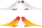 AUEAR, 4 Pack Bird Decorative Figurines Mini Fake Parrot Ornaments Simulated Parakeet Model for Home Garden Decoration...