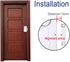 Door Alarm Sensor, Window Door Security Alarm with Remote, Door Alarm for Home Security& Kids Safety, Door Window Alarm Sensor, Home Security Syst...