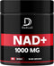 NAD+ Supplement 1000 mg - Pure NAD Supplement - Energy and DNA Repair, Aging Defense, Brain Function - 60 Capsules...