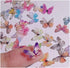 60 Pcs Micro Resin Butterflies, Dollhouse Miniature Tiny Butterflies, Terrarium Fairy Garden Dollhouse Ornament, Mini Micro Landscaping Decoration...