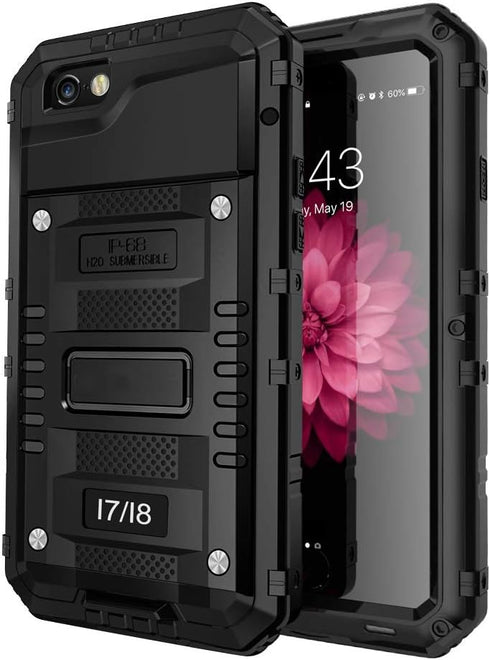Marrkey Waterproof for iPhone SE 2020 Case,Military Grade Dustproof Shockproof Full Body Sealed Underwater Case with Built-in Screen Protector Hea...