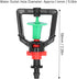 HEEPDD 10 Pcs Drip Irrigation Spray Agricultural Irrigation Equipment Drippers Emitters, Rotating G Type Micro Nozzle Garden Irrigation Drippers f...