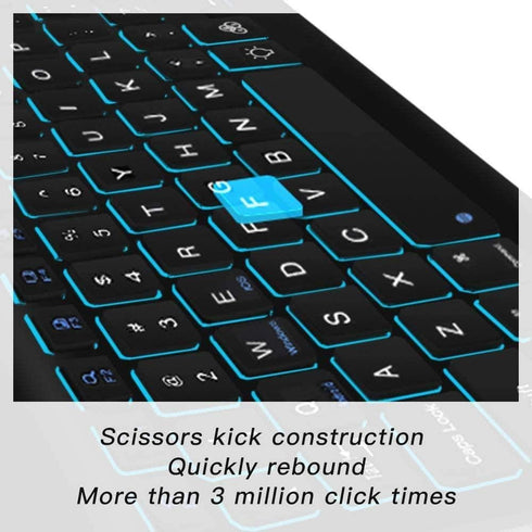 BoxWave Keyboard Compatible with Microsoft Surface 2 - SlimKeys Bluetooth Keyboard - with Backlight, Portable Keyboard w/Convenient Back Light for...