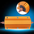 RX24 200W 8Ohm 8R Chassis Resistor,Aluminum Housed High Power Resistor Professional Industrial Eletrical Supplies for Power Supply,Sensor,Elevator...