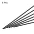 MECCANIXITY 6 Pack Carbon Fiber Rod, 3mm x 150mm for RC Plane DIY Tool Wing Tube Quadcopter Arm...