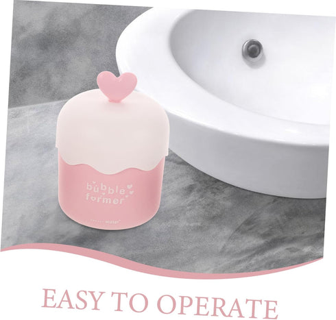 2 Pcs Marshmallow Cream Bubble Cream Cotton Candy Body Wash Face Wash Foam Maker Face Foam Maker Foaming Facial Whip Bubble Maker Portable Bubble ...