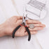 Beadthoven 1Set Flat Nose Pliers 5 Inch Smooth Jaw Pliers for Jewelry Making Wire Rapping Bending Gunmetal...