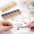 Jump Rings for Jewelry Making 2143pcs Open Jump Rings and Lobster Clasps Necklace Bracelet Jewelry Repair Kit with Pliers Tweezers Jump Ring Opene...