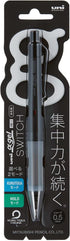 Uni Japan Uni Alpha Gel Switch Mechanical Pencil, 0.5 mm, Black Body With Kanji LOVE Sticker...